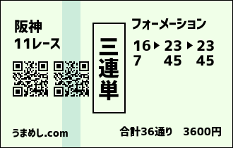 三連単フォーメーションで軸3頭に増加