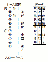 南関東競馬-日刊競馬-ペース予想-展開予想欄