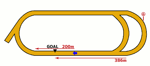 大井競馬場1700m