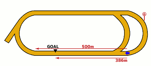 大井競馬場2000m